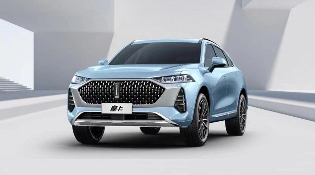 新车快讯｜WEY摩卡官图发布，定位中型SUV，燃油/插混动力可选