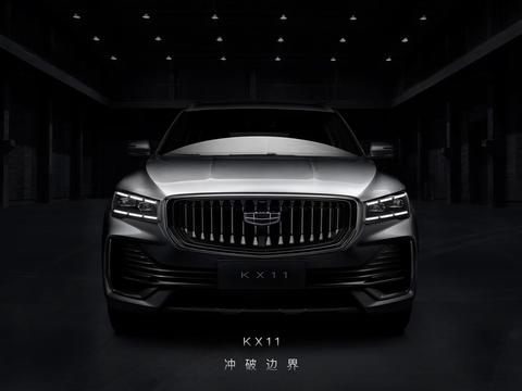 上海车展首发，吉利全新中型SUV K11预告图发布