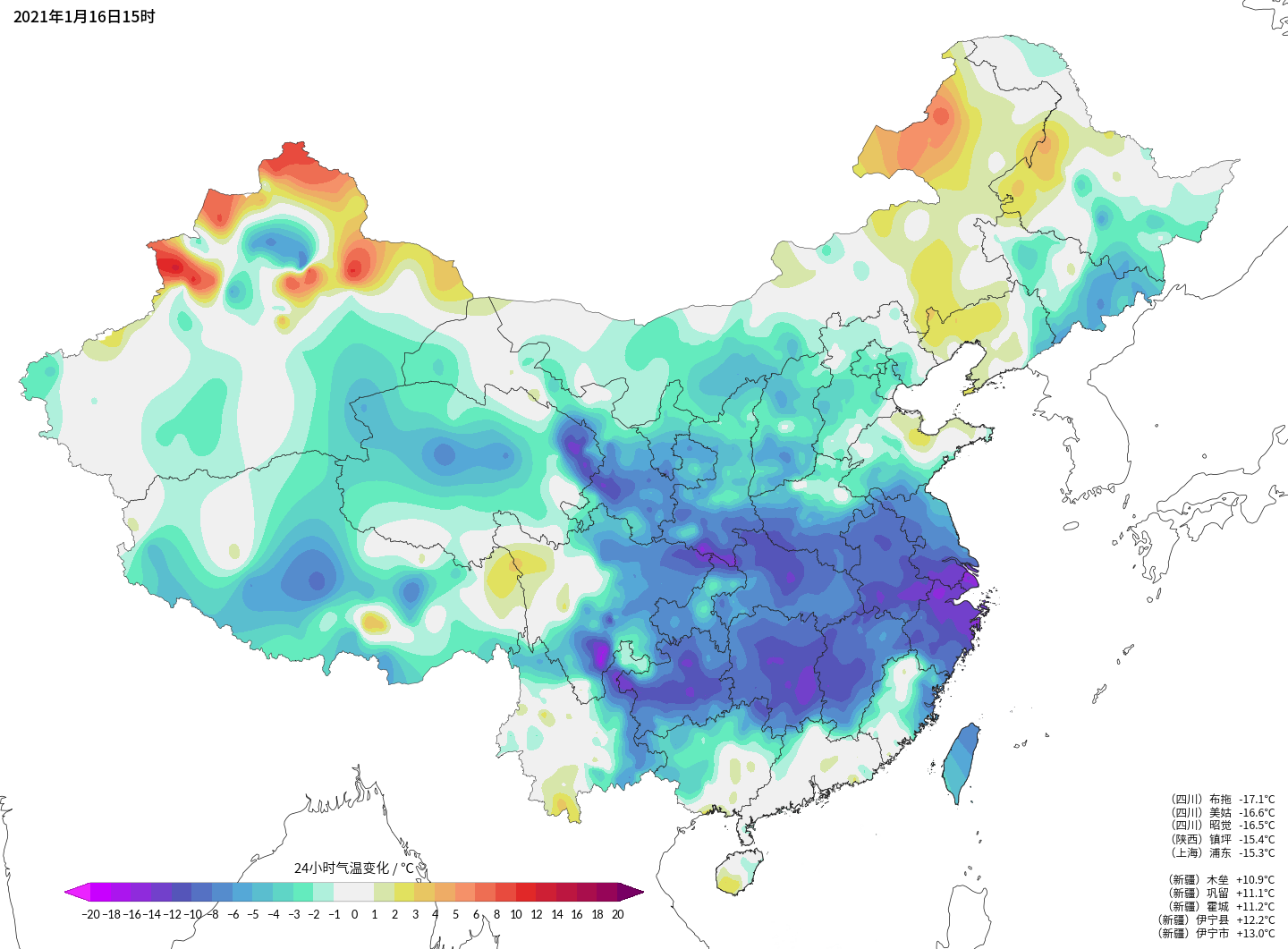 寒潮之后全国现大回暖！