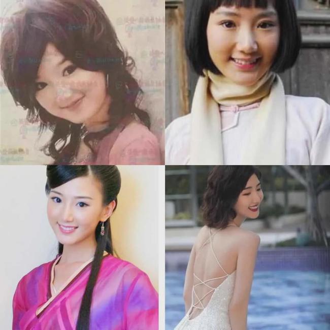 毛晓彤刚出道时的样子确实算圈内的小美女,可就头身比与轮廓的窄小,在
