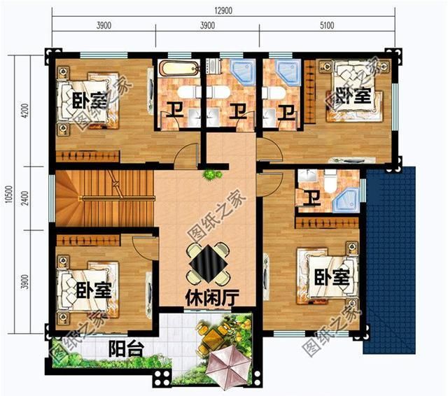 17米乘9米房子图纸,17米x9米房子自建图 农村自建房二层楼设计图纸,非常接地气,第三套豪华大气最好看