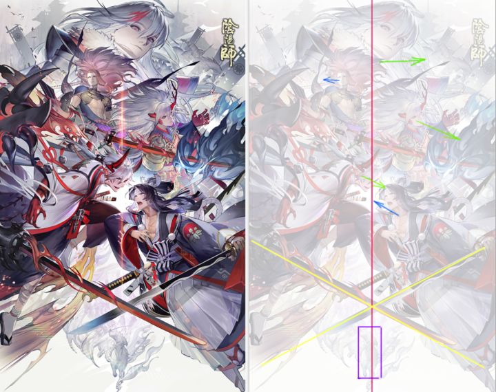 多人插画构图不会画看看这些就够了