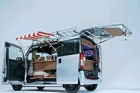 移动咖啡厅?本田N-VAN概念车亮相