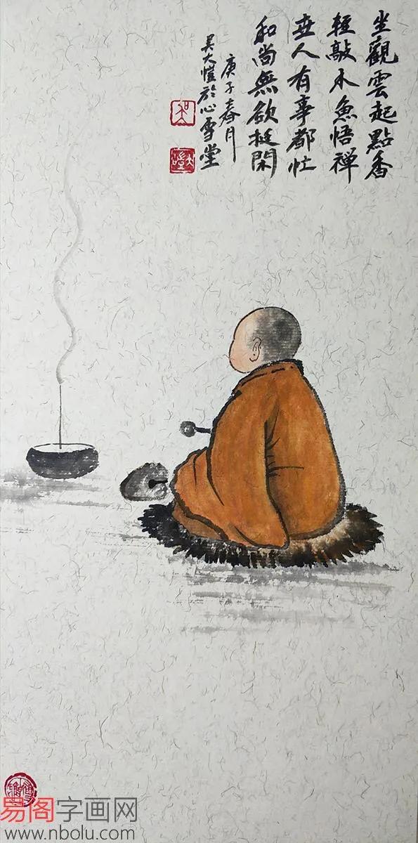 吴大恺禅意书画—禅中有画,画中有禅