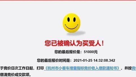 网友：看不懂!昨天浙A竞价结果出炉后,杭州很多人都没想到!