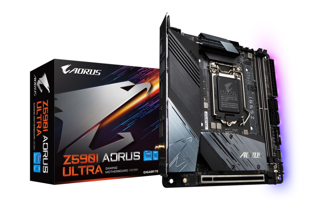 技嘉推出Z590IAORUSULTRA主板支持5000MHz高频内存