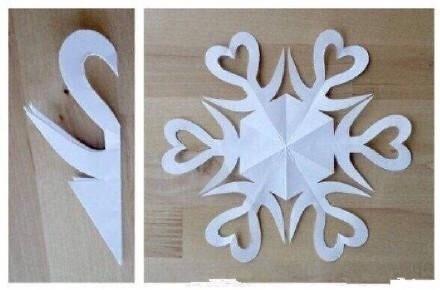 冬天到了分享几十种雪花剪纸窗花剪法太好看啦