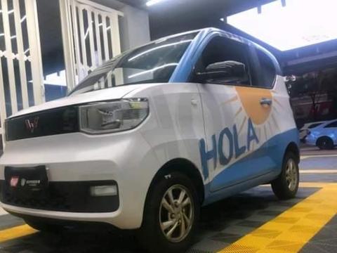 五菱宏光mini被山寨,山寨车油电两用,价格不到正品一半