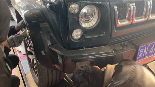 经典大g bj80这次用的是宝马zf变速箱，座椅通风，3.0tt发动机……