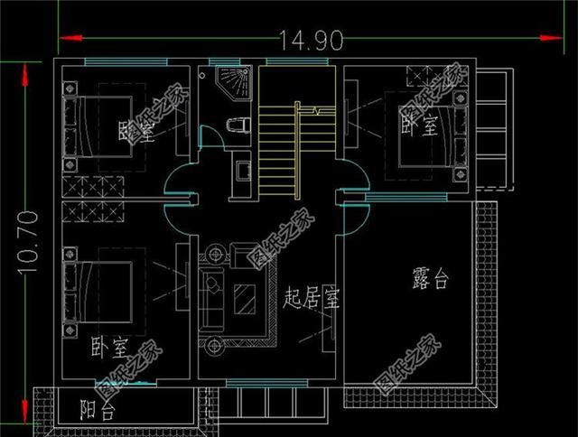 10x12三层自建房设计图,自建房10x12米布局图片 这三款农村建房三层别墅设计图太火了,村里人都在建,别错过!