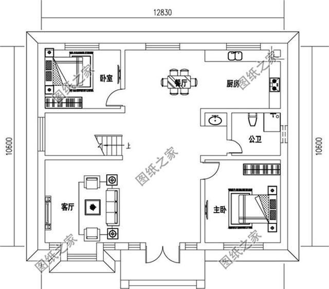 农村自建房子设计图,二层三层都有,选一款过年回家盖房子去