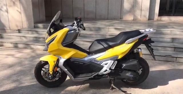 国内首款混合动力跨界踏板 大阳v锐150adv 将于3月18正式发布!