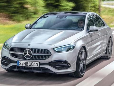 新车将于2月23日全球首发 新款奔驰C级渲染图来袭