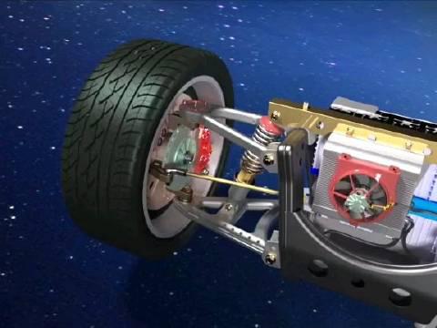 电动汽车前悬挂