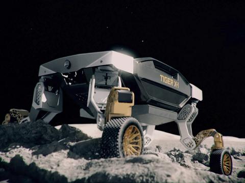 行走的机器人，现代TIGER概念车官图发布