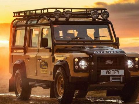 专属车漆 限量25台 路虎卫士Trophy特别版车型官图发布