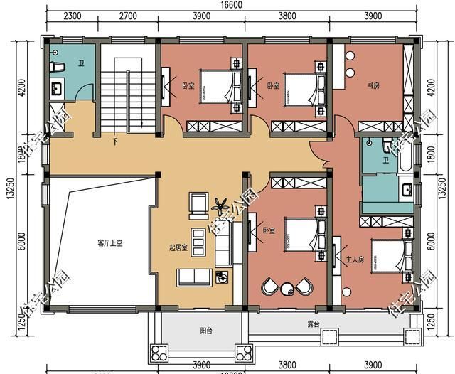 农村自建房,面宽16米,进深13米,怎么设计比较好?