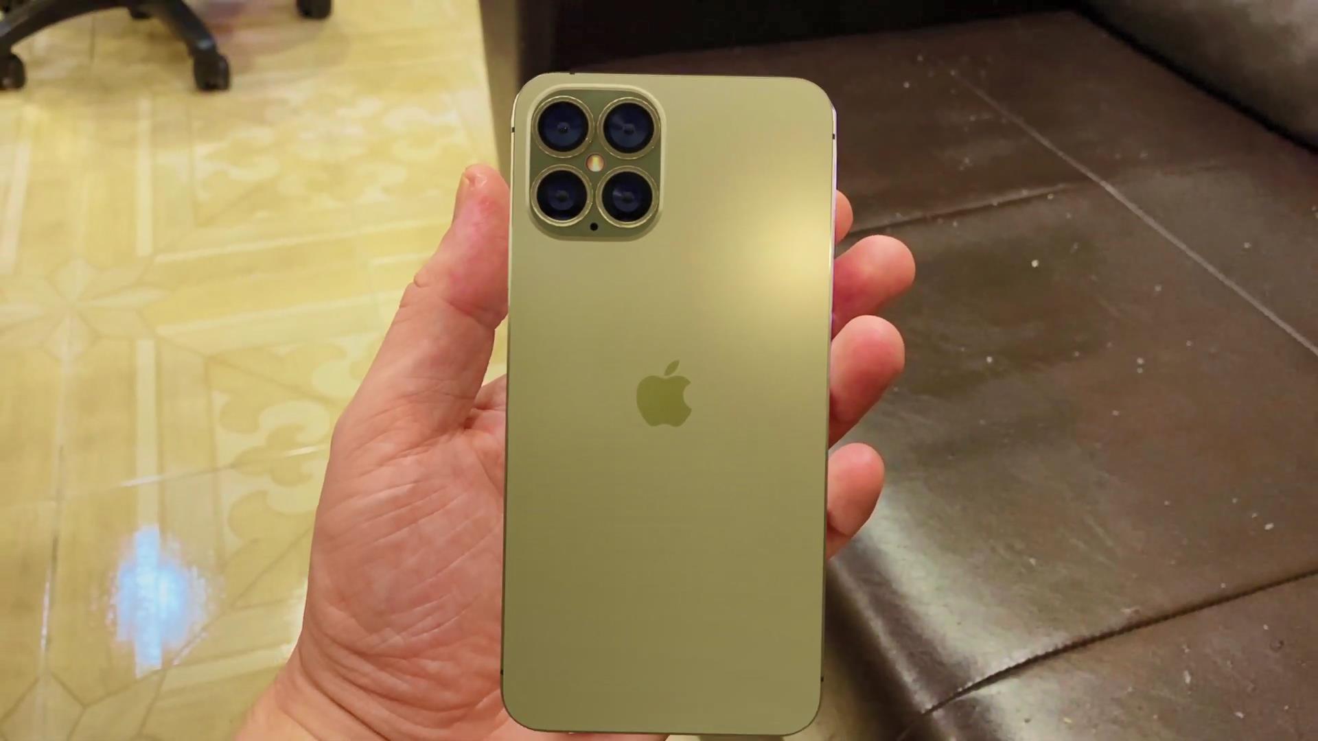 iphone13 概念,iphone13 苹果 iphone13promax概念图:无刘海等宽屏息屏时显,iphone12差远了