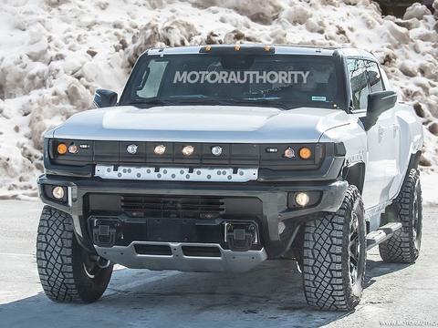 悍马EV实车谍照曝光 首款车型预计2021年秋季上市