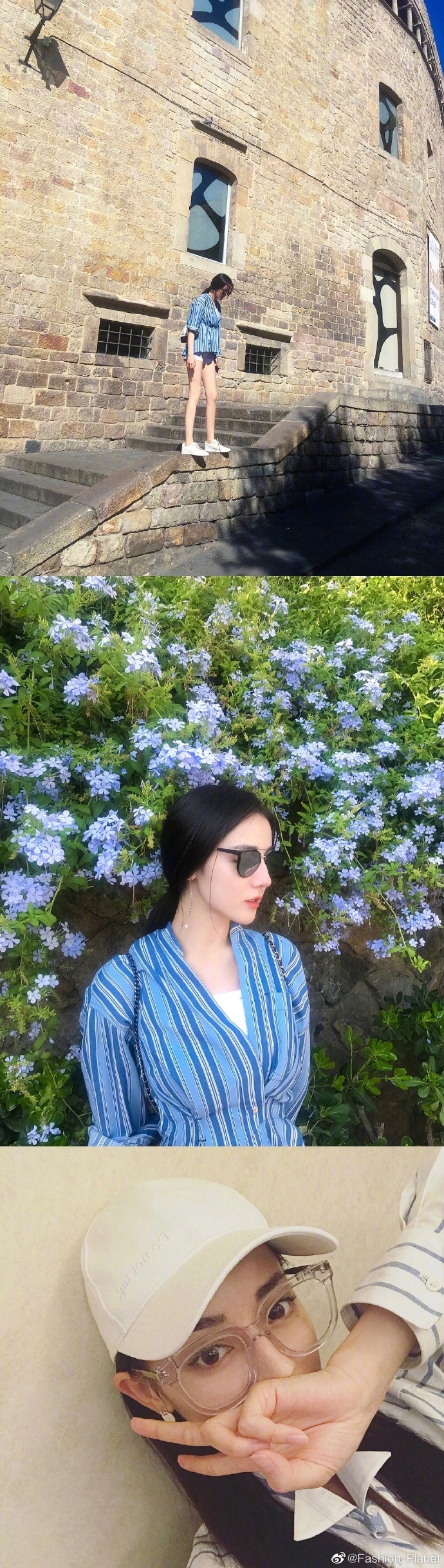 迪丽热巴日常照合集 低调简约的穿搭 还是挡不住的美丽和气质
