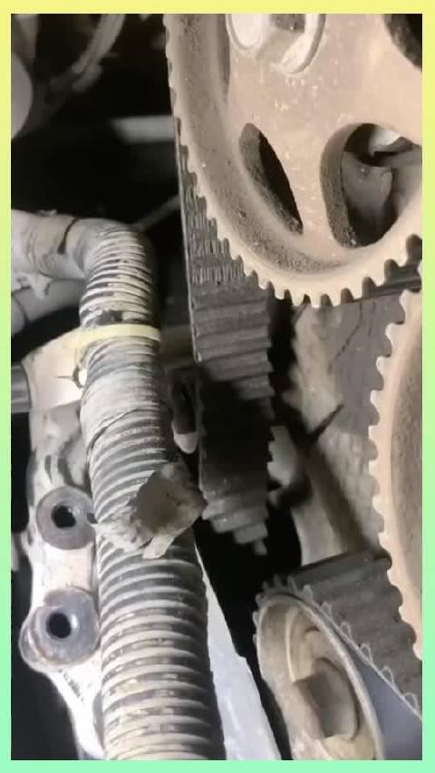 跑了十三万公里都没有更换正时皮带……