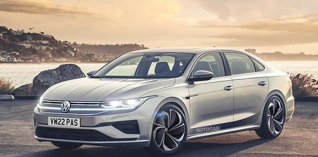 大众"新标杆",新款迈腾b9实车,2.0t 新外观,挑战凯美瑞