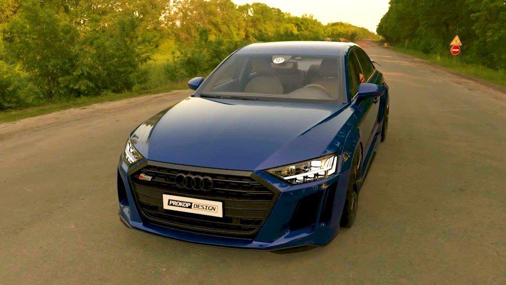 奥迪 RS8 概念车 有声浪