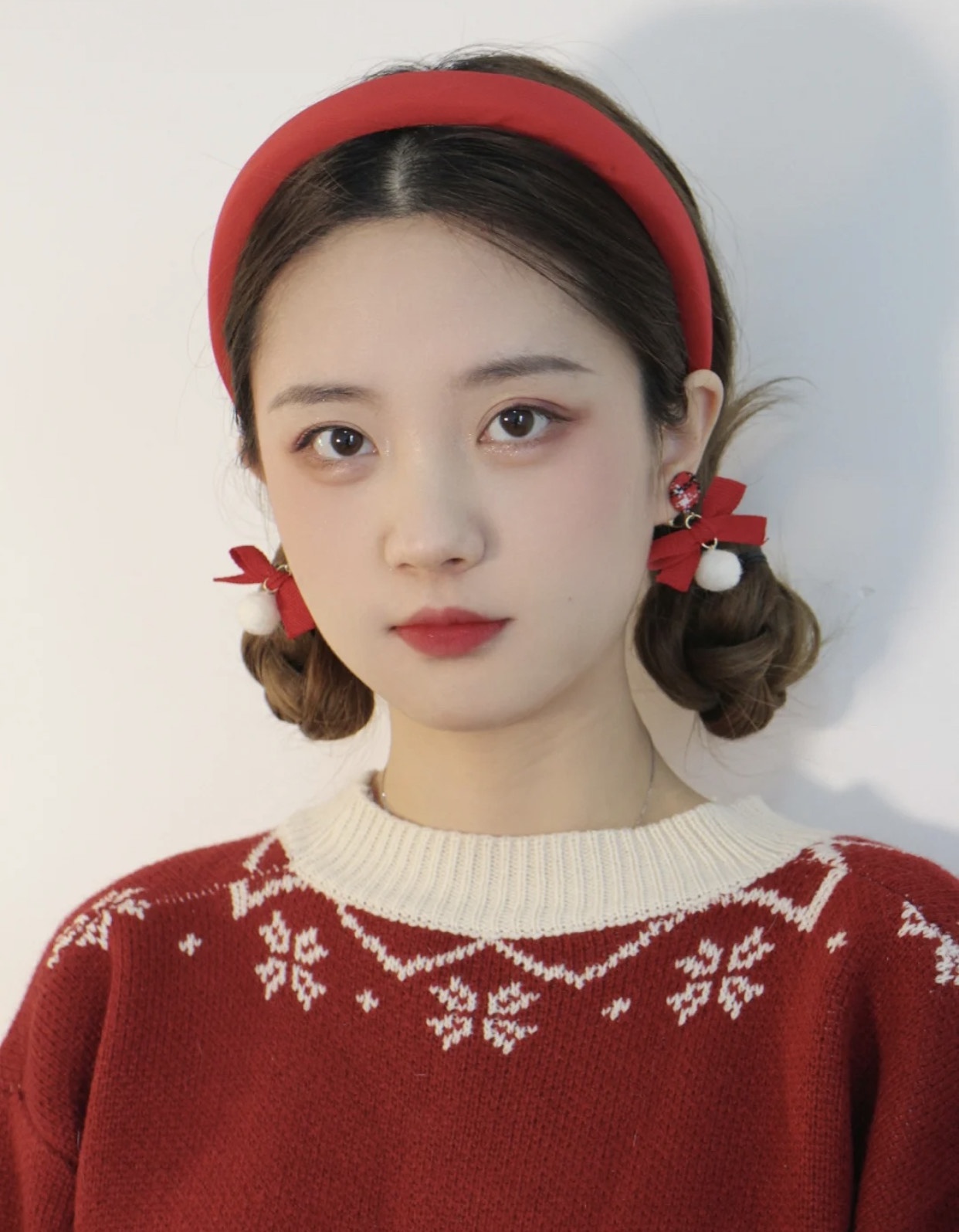 圆脸女生更适合"日系妆",瘦脸明显又可爱,画法简单四步就可以
