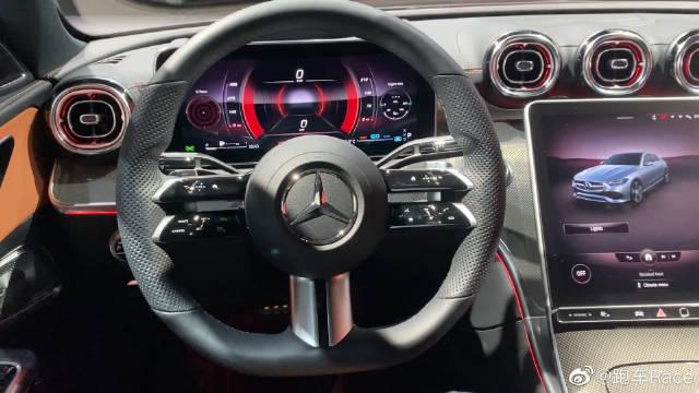 全新2022年梅赛德斯·奔驰C级内饰！W206 C级