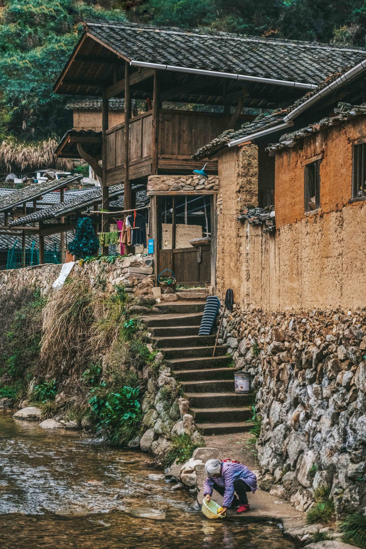 丽水松庄村隐藏在深山竹林处的世外桃源，美到让人窒息