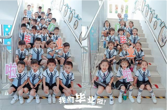 幼儿园毕业照火了创意不输大学生宝妈有钱人的仪式感