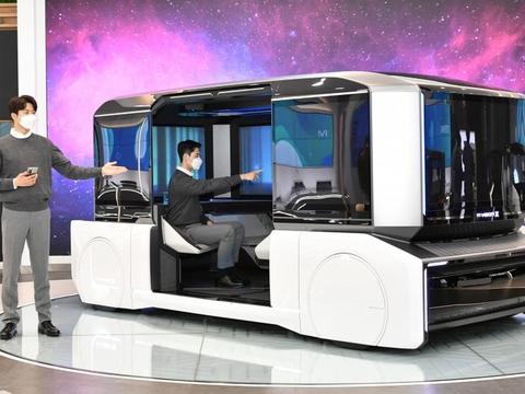 韩系动向322：摩比斯两款概念车，一个全是屏，一个原地掉头