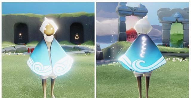 光遇:自然日活动预告,海浪斗篷太美,如同身披海水!