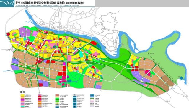 内江市资中城南片区计划出让商住用地,起拍价209万/亩