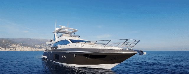 足球巨星c罗度假的选择,意大利azimut 66 fly豪华飞桥游艇