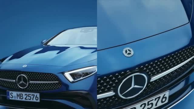 新款奔驰CLS~还是觉得上代好看...