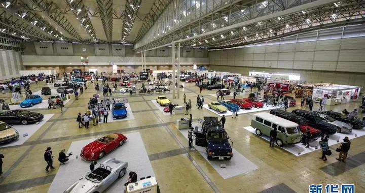 经典车齐聚日本千叶车展