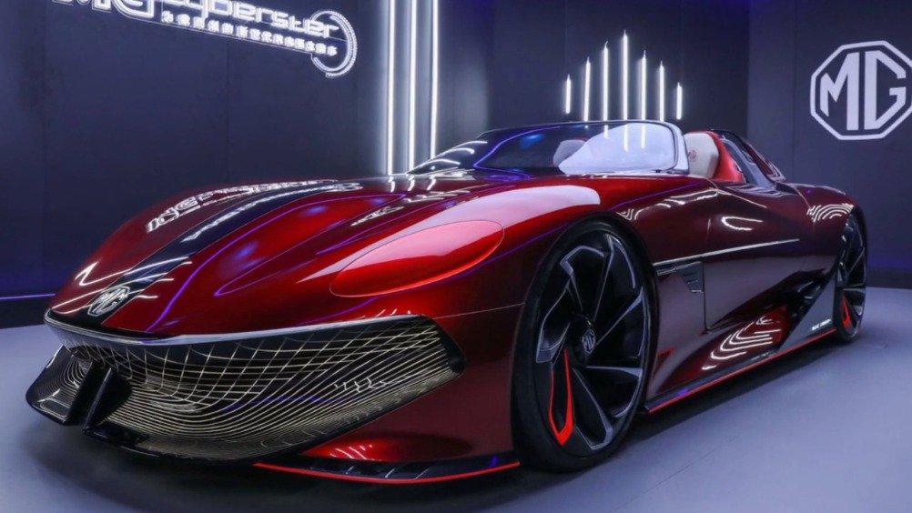MG在上海推出了全新的Cyber​​ster概念车