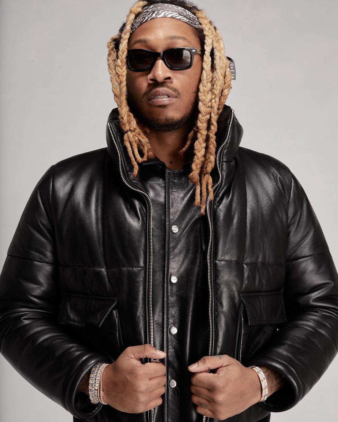 futurerapper,futurelife 说唱歌手 future 为时装品牌 rhude 出镜最新造型大片