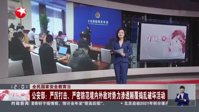 全民国家安全教育日：公安部——严厉打击、严密防范境内外敌对势力渗透颠覆捣乱破坏活动_新浪新闻
