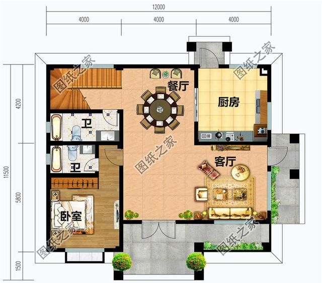 今年建房子,看看这三款三层自建房外观效果图,颜值一套比一套高
