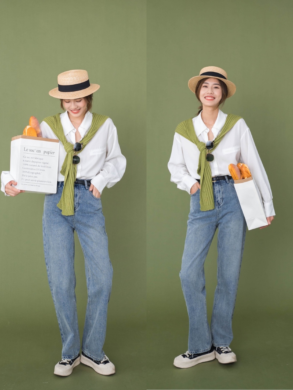 衬衫的五种一衣多穿方式，舒适简约又有质感，每天都能穿出新花样