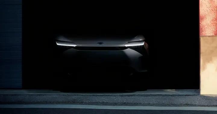 丰田公开BZ系列首款电动车型预告图，将于上海车展亮相