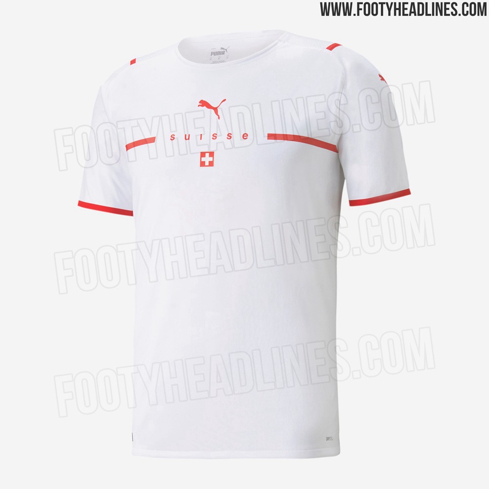 PUMA为欧洲杯国家队打造的客场球衣曝光