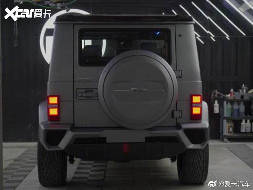 北京90越野车2021款,北京40越野车2021款 北京越野bj80探月版实车 2021上海车展 首发