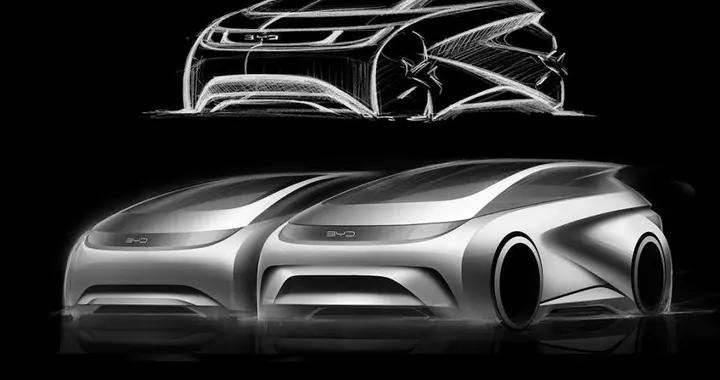 比亚迪新车手稿曝光 或于上海车展亮相