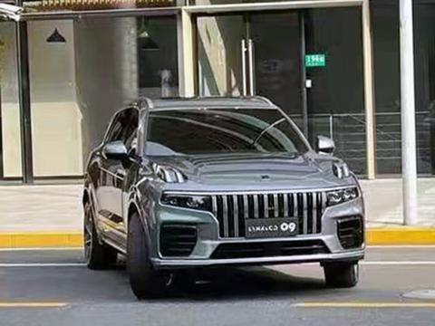 领克品牌首款中大型SUV，领克09实车曝光，外观很霸气