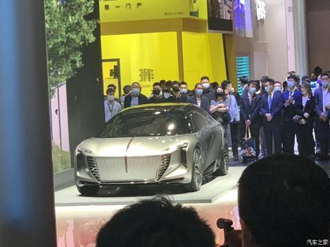 打破以往设计 红旗EV-Concept概念车亮相上海车展