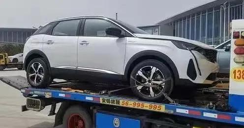 东风标致4008PHEV实车图曝光 再现狮子霸气风范