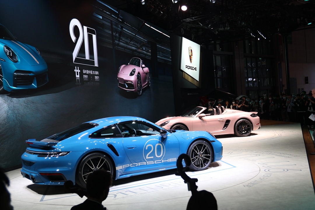 911turbos,911gt3 rs 2021上海车展丨27秒破百保时捷911turbos20周年纪念版亮相